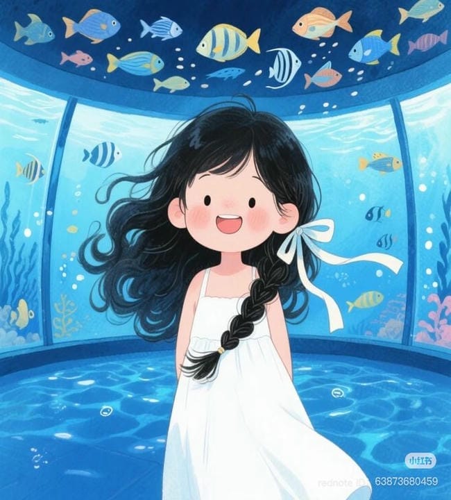 ảnh chibi học sinh đi mê cung