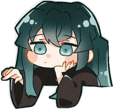 muichirou chibi đang buồn thẩn thơ